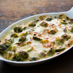 Brussels Sprouts Gratin