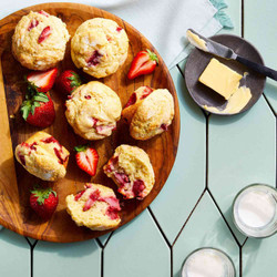 Strawberry Muffins