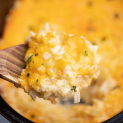 Crock Pot Cheesy Potato Casserole Recipe