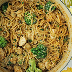 One-pot Creamy Chicken Piccata Pasta