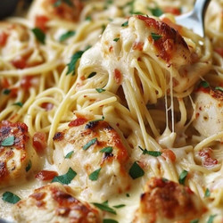 One-Pot Chicken Parmesan Pasta