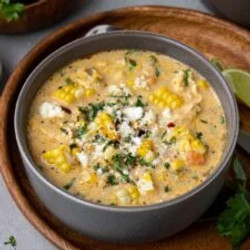 Mexican Corn Chicken Soup