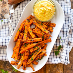 Crispy Baked Sweet Potato Fries