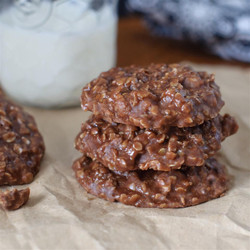 No-bake Chocolate Oatmeal Cookies