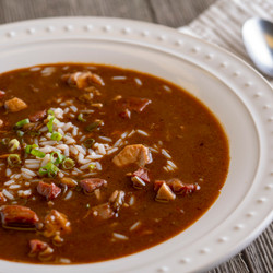 Chicken &amp; Andouille Smoked Sausage Gumbo | Paul Prudhomme