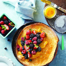 Dutch Baby With Lemon Curd