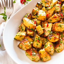 Roasted Potatoes With Chimichurri Sauce