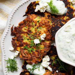 Healthy Zucchini Fritters