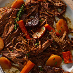 Apple Cider Braised Brisket