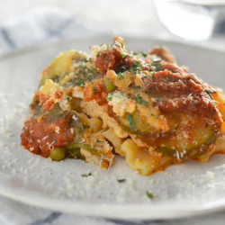 Slow-cooker Vegetable Lasagna