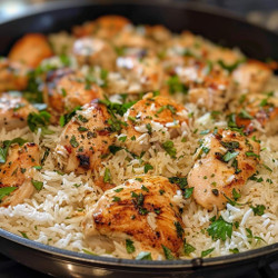 Herb Chicken &amp; Basmati Rice