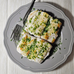 Pan Grilled Hake - Merluza A La Plancha