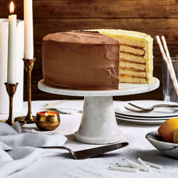 Lemon-and-chocolate Doberge Cake Recipe