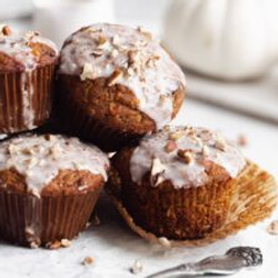 Pumpkin Carrot Cake Muffins