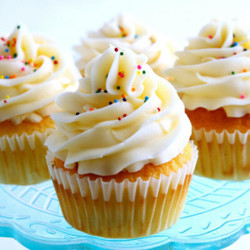 Gluten-free Vanilla Cupcakes {dairy-free Option}