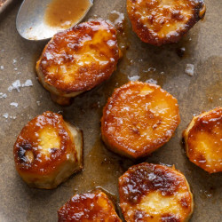 Miso Glazed Melting Sweet Potatoes