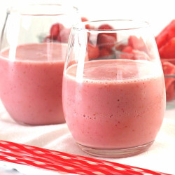 Creamy Strawberry Watermelon Smoothies