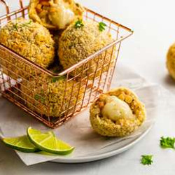 Vegan Mushroom Potato Croquettes