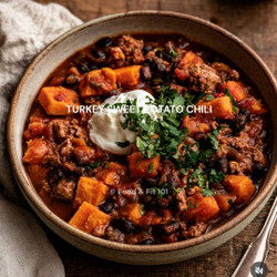 Turkey Sweet Potato Chili
