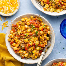 Crockpot Taco Pasta