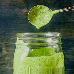 Blender Green Goddess Dressing