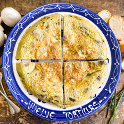 Spanish Mushroom Omelette | Tortilla De Champiñones