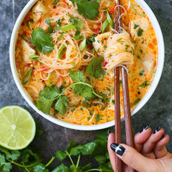 Thai Red Curry Noodle Soup