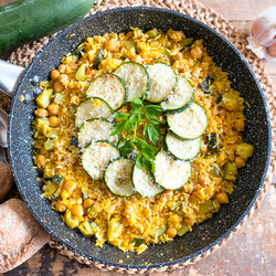 Mediterranean Zucchini Rice