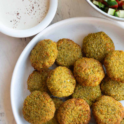 Vegan Air Fryer Falafel