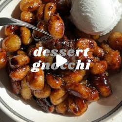 Dessert Gnocchi