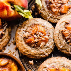 Peach Cobbler Cookies