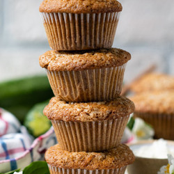 One-bowl Zucchini Muffins