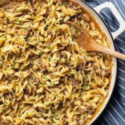 Ground Beef Stroganoff