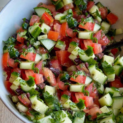 Tomato Cucumber Salad