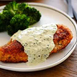 Chicken In Basil Cream Sauce