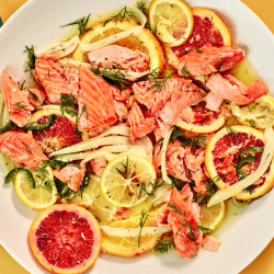 Slow-roasted Salmon With Fennel, Citrus, And Chiles |Alison Roman