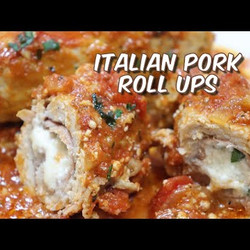 Italian Pork Roll Ups