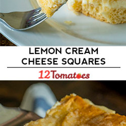 Lemon Cream Cheese Squares