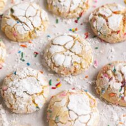 Funfetti Crinkle Cookies