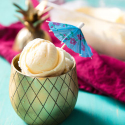 Fresh Pineapple Ice Cream Recipe