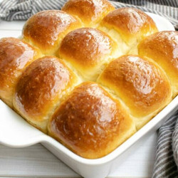 Condensed Milk Dinner Rolls