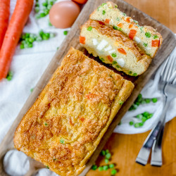 Spanish Tortilla De Colores | Spanish Baked Omelette