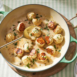 Chicken Piccata Meatballs