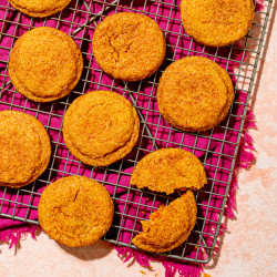 Haldi Doodhles (Snickerdoodles) Cookies