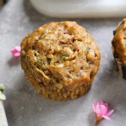 Zucchini Pumpkin Muffins {gluten-free}