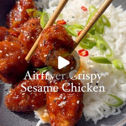 Airfryer Crispy Sesame Chicken