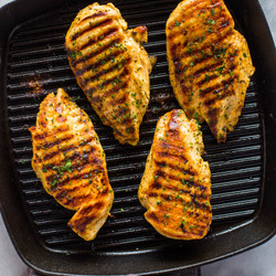 Stovetop Grilled Chicken Breasts