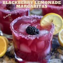 Blackberry Lemonade Margaritas: A Refreshing Summer Delight