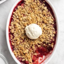 Strawberry Rhubarb Crisp