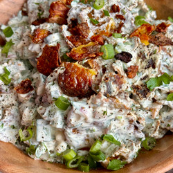 Crispy Smashed Potato Salad